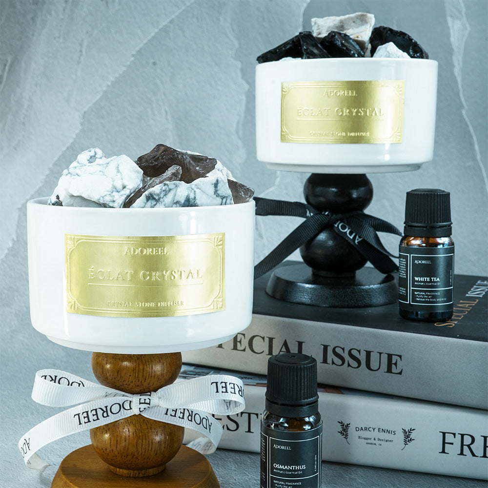 Coffee Foam Crystal Diffuser Gift Box